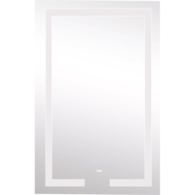 Зеркало для ванной комнаты Lidz Kubis LD78LF9365080 (80x50 см, с подсветкой, антизапотеванием и диммером), фото 3