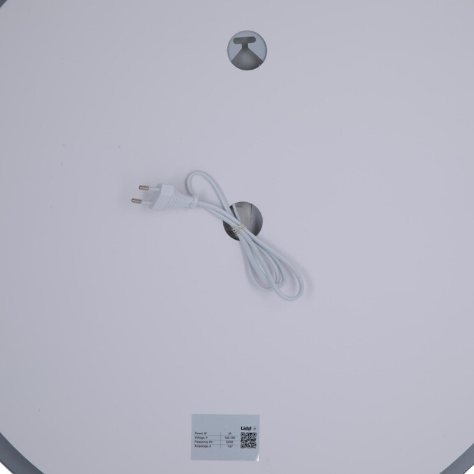 Дзеркало для ванної кімнати Lidz Aria LD78LR600 (60 см, з підсвічуванням, антизапотіванням та диммером), фото , изображение 8