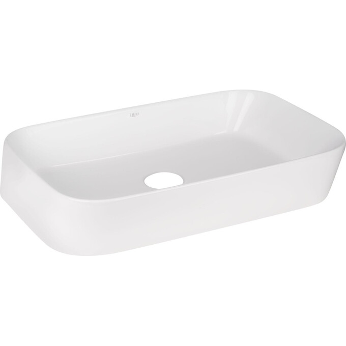 Умывальник Qtap Scorpio White Glossy QT14112243WN (55x39 см, белый глянцевый), Доступные размеры: 55 x 39, Цвет производителя: белый глянец, фото 3