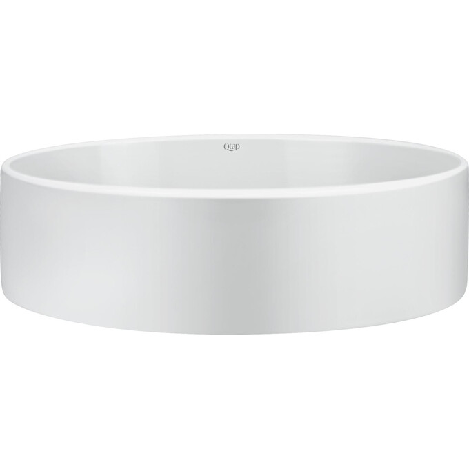 Умывальник Qtap Kolibri White Glossy QT10116065W (51x36 см, белый глянцевый), фото 2