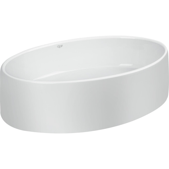 Умывальник Qtap Kolibri White Glossy QT10116065W (51x36 см, белый глянцевый), фото 3