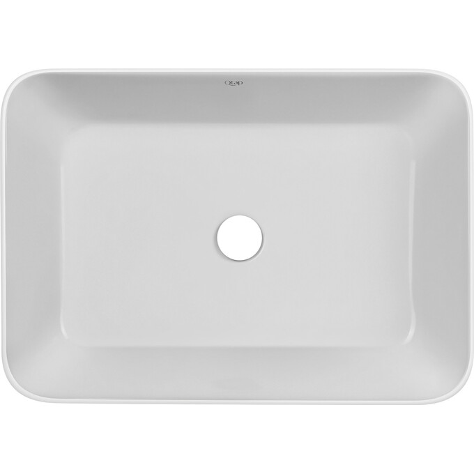 Умывальник Qtap Virgo White Glossy QT18112261WN (49x35 см, белый глянцевый, чаша), фото 