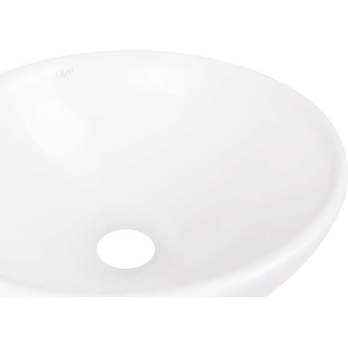 Умывальник Qtap Owl White Glossy QT1911K53WN (40x40 см, белый глянцевый, чаша), фото 3