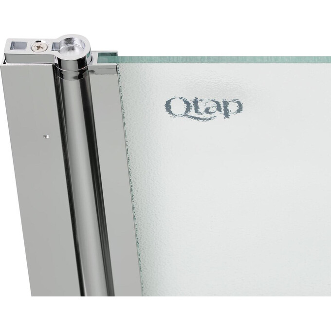 Штора на ванну Qtap Standard Chrome STDCRM407513APL (75x130 см, стекло матовое, профиль хром), Доступные размеры: 75 x 130, Цвет производителя: хром, фото 6