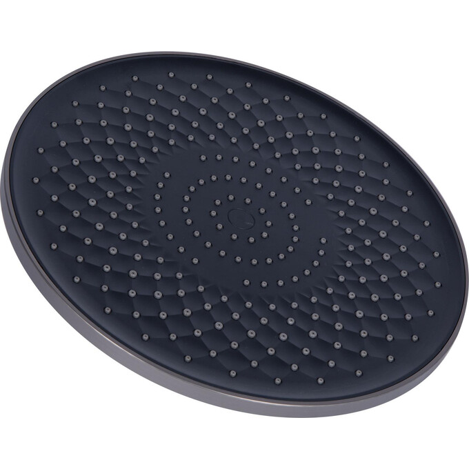 Душевая система Qtap Vlasta New Gunmetal Black QTVLA111GMB45651 (черный металлик, с изливом), Цвет производителя: черный металлик, фото 10