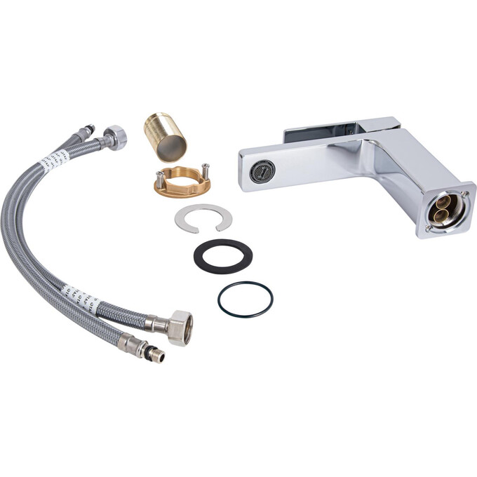 Змішувач для умивальника Qtap Gemini Chrome QTGEM270CRM45673 (хром), Колір виробника: хром, фото , изображение 3