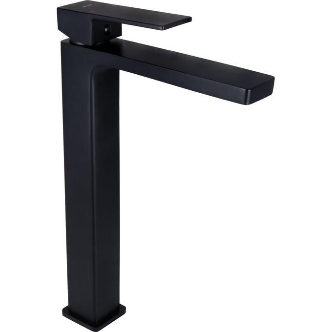 Смеситель для умывальника Qtap Gemini Black Matt QTGEM269BLM45678 (черный матовый, высокий), Цвет производителя: черный матовый, фото 