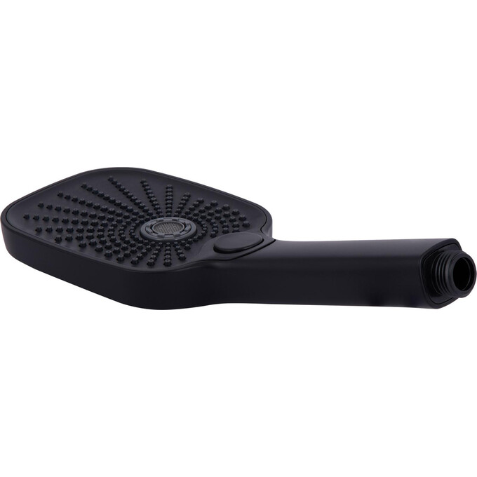 Смеситель для ванны Qtap Gemini Black Matt QTGEM259BLM45682 (черный матовый, с лейкой и шлангом), Цвет производителя: черный матовый, фото 5