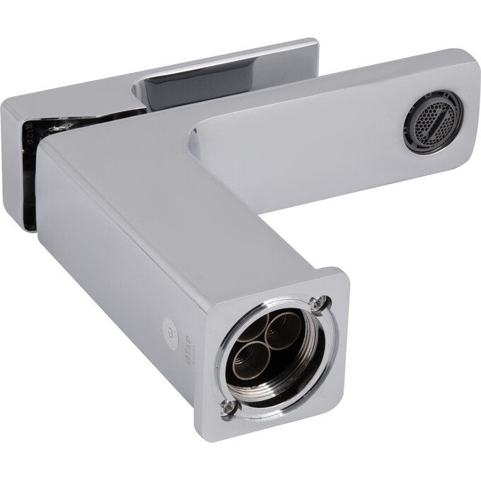 Смеситель для умывальника Qtap Gemini Chrome QTGEM272CRM45689 (хром, с гигиеническим душем), Цвет производителя: хром, фото 4