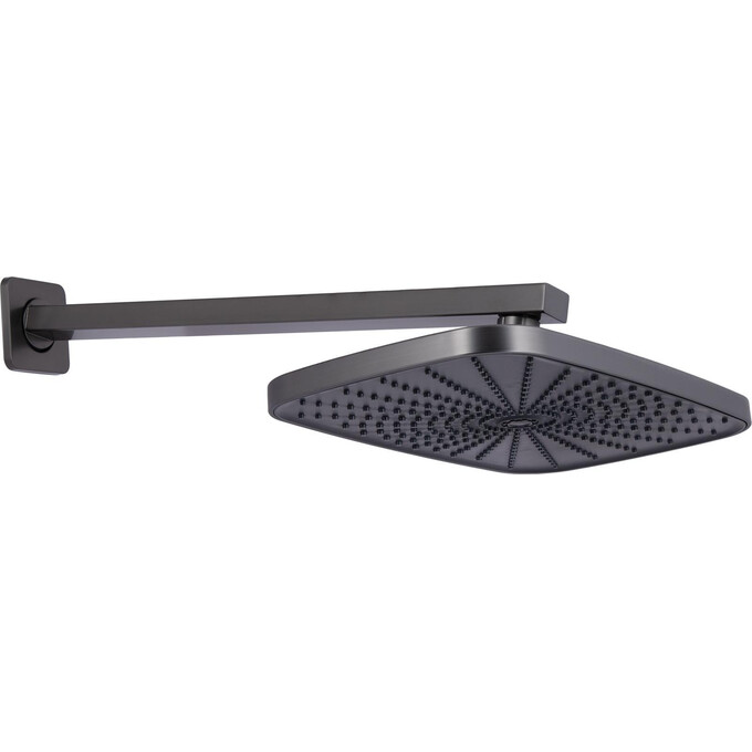 Душова система Qtap Gemini Gunmetal Black QTGEM113GMB45698 (чорний металік, прихованого монтажу), Колір виробника: чорний металік, фото , изображение 4