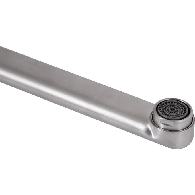 Смеситель для ванны Lidz Luna 005 Nickel LDLUN005NKS46093 (никель, с лейкой и шлангом), фото 4