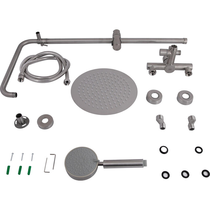 Душевая система Lidz Aria 1020 Nickel LDARI1020NKS46114 (никель), фото 7