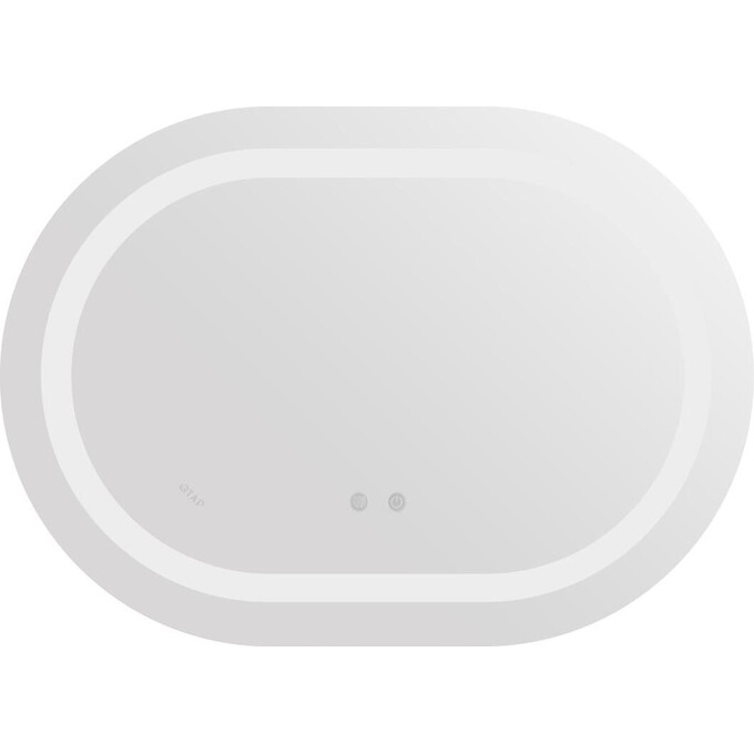 Зеркало для ванной комнаты Qtap Gemini QT2578R6590 (90x65 см, с подсветкой, антизапотеванием и диммером), Доступные размеры: 90 x 65, фото 2