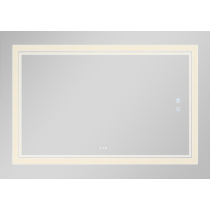 Дзеркало для ванної кімнати Qtap Cardinal QT0478C12080 (120x80 см, з підсвічуванням, антизапотіванням та диммером), Доступні розміри: 120 x 80, фото , изображение 5