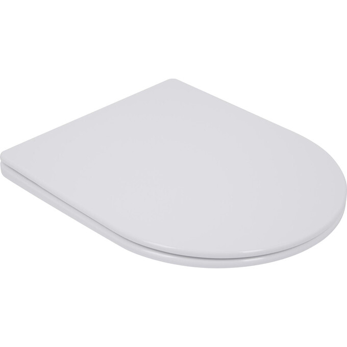 Безобідковий унітаз-компакт Qtap Jay Ultra Quiet Rimless QT07222175TW (з сидінням), фото , изображение 7