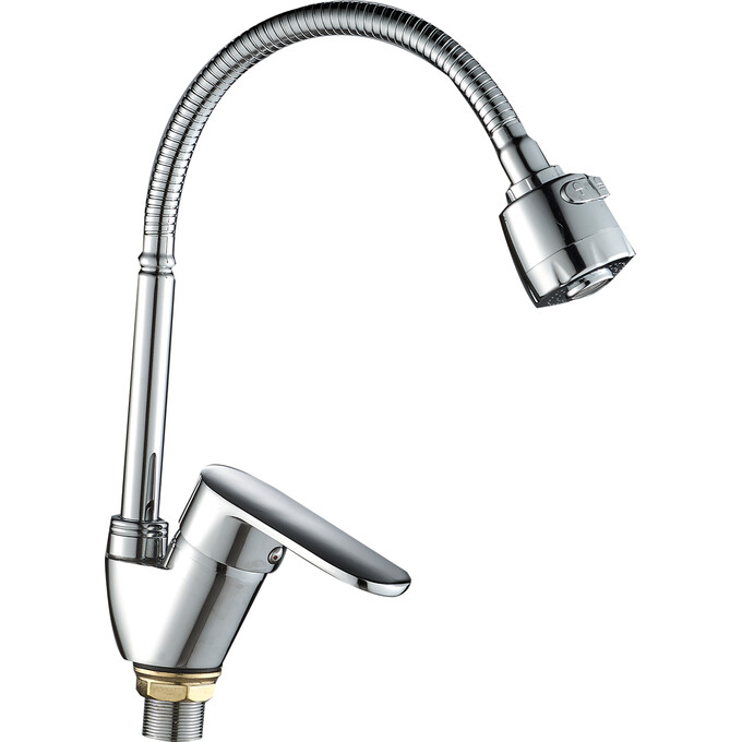 Комплект смесителей 3 в 1 для ванной комнаты и кухни Lidz Tani Chrome LDTAN001F1CRM4495745878 (001F1+0052+008F4), фото 5