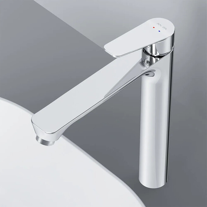 Змішувач для умивальника Am.Pm Hit F9Y92000 (високий), фото , изображение 6