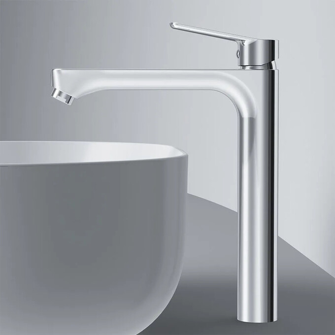 Змішувач для умивальника Am.Pm Hit F9Y92000 (високий), фото , изображение 4