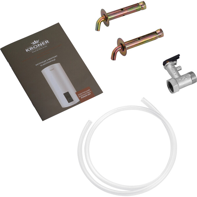 Бойлер Kroner Runder K50VH2-D (K50VH1,5-D, 50 л, 2000 Вт, сухой ТЭН), Объем: 50, фото 6