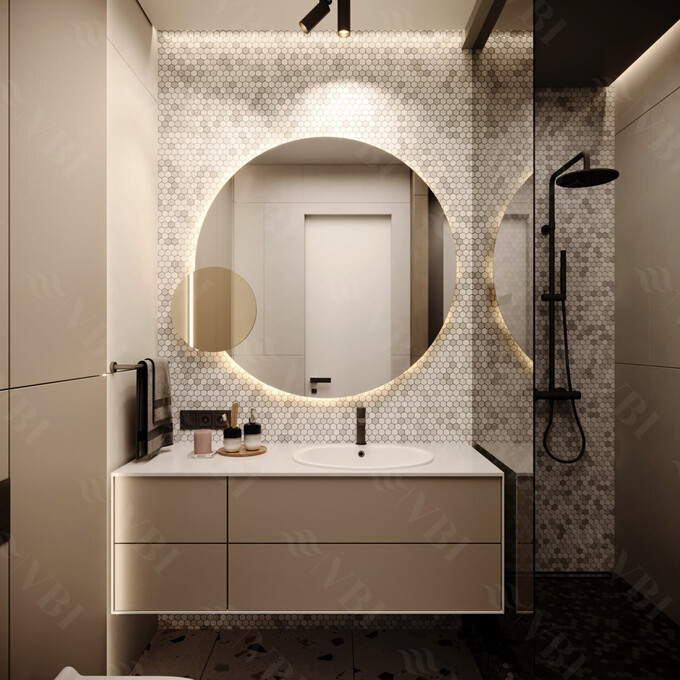 Раковина VBI Salerno White VBI-018000 (57x48 см), фото , изображение 4