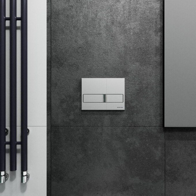 Панель смыва Koller Pool Neon Bright Chrome KP-226-002, Цвет производителя: хром, фото 3