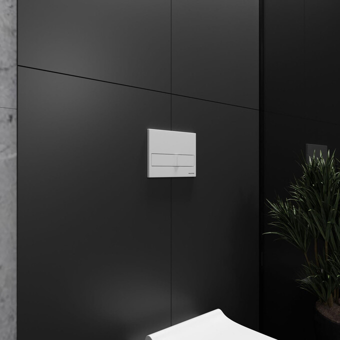 Панель змиву Koller Pool Neon white KP-226-003 (біла глянсова), Колір виробника: білий глянець, фото , изображение 3