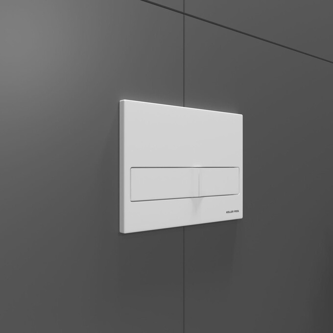 Панель змиву Koller Pool Neon white KP-226-003 (біла глянсова), Колір виробника: білий глянець, фото , изображение 4