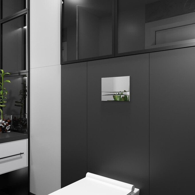 Панель змиву Koller Pool Integro Cosmo Chrome KP-229-002, Колір виробника: хром, фото , изображение 3