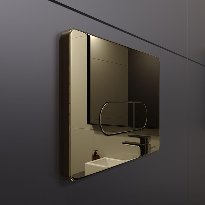 Панель смыва Koller Pool Orion Cosmo Gold KP-228-021 (золотая), Цвет производителя: золото, фото 4