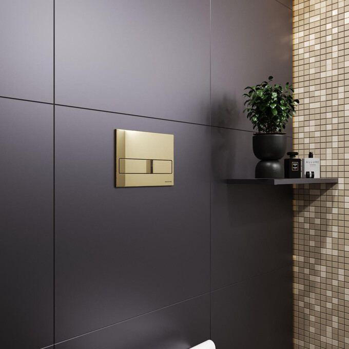 Панель змиву Koller Pool Neon gold KP-226-021 (золота), Колір виробника: золото, фото , изображение 4