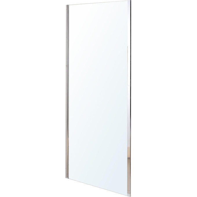 Душова стінка Eger 599-W080 (80 см, прозоре скло, профіль хром), Доступні розміри: 80, Колір виробника: хром, фото 