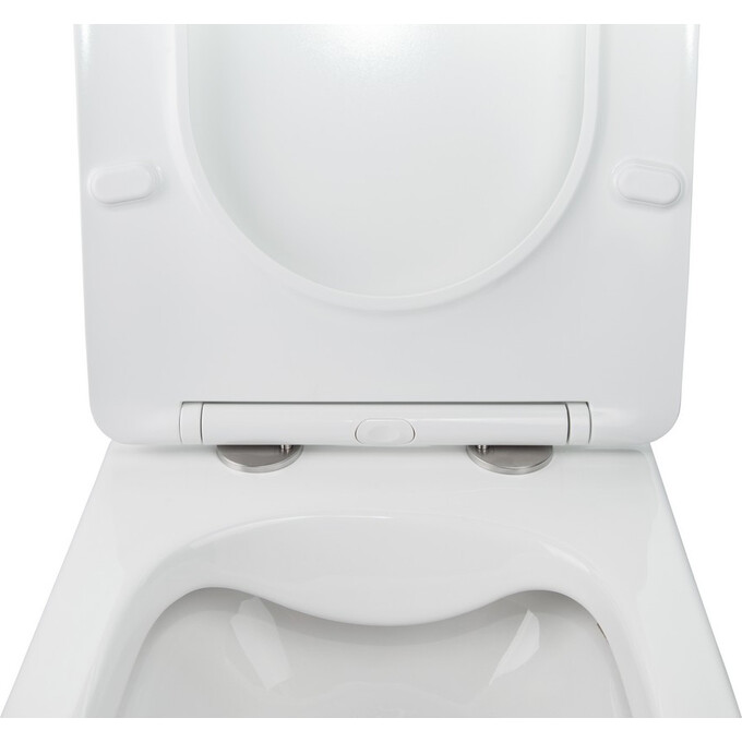 Комплект Qtap Jay QT07335176W47433 (унітаз підвісний Qtap Jay Rimless QT07335176W + біде підвісне Qtap Jay QT07555376W), фото , изображение 6