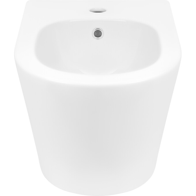 Комплект Qtap Swan QT16335178W47435 (унітаз підвісний Qtap Swan Rimless QT16335178W + біде підвісне Qtap Swan QT16555378W), фото , изображение 9