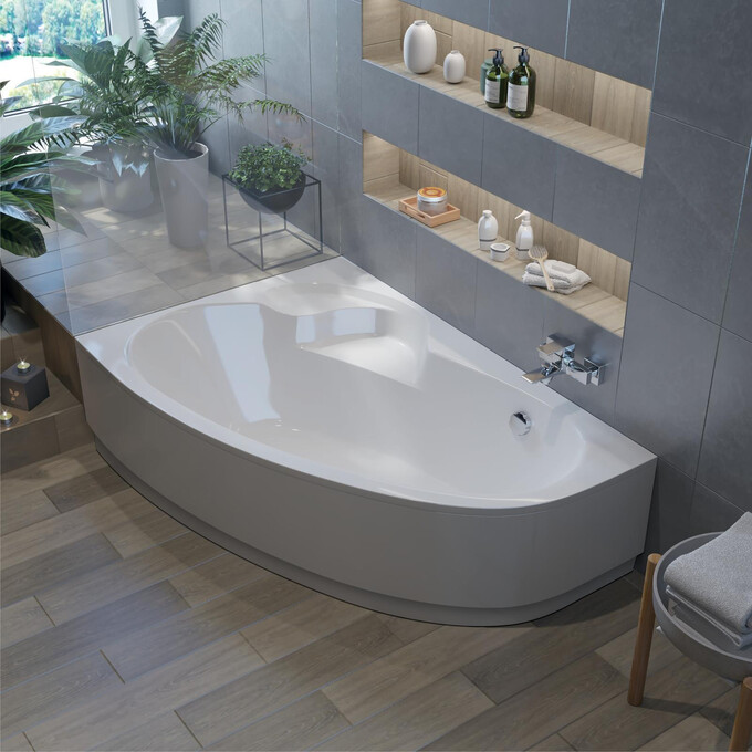 Угловая ванна, левая Koller Pool Karina KARINA170X110L, Доступные размеры: 170 x 110 L, фото 3