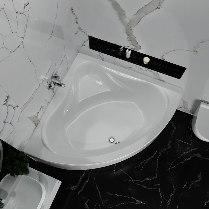 Кутова ванна з акрилу Koller Pool Tera TERA135X135, Доступні розміри: 135 x 135, фото , изображение 5