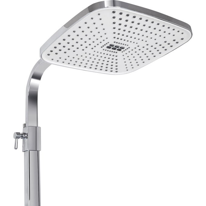 Комплект смесителей 2 в 1 для ванной комнаты Lidz Wawel White/Chrome LDWAW001WHI4539746367 (LDWAW001WHI45397 + LDWAW1030WHI45401, белый/хром), фото 8