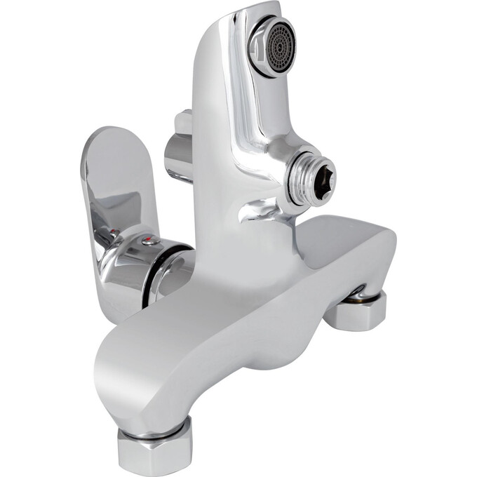 Комплект смесителей 2 в 1 для ванной комнаты Lidz Wieza Chrome LDWIE001CRM4540946365 (LDWIE001CRM45409 + LDWIE006CRM45410), фото 5