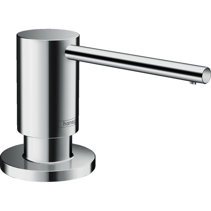 Дозатор для моющего средства Hansgrohe A41 Chrome 40438000 (хром, 500 мл), Цвет производителя: хром, фото 