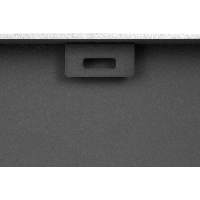 Кухонная мойка Kroner KRP Gebürstet 5050HM (Geburstet-5050HM, 50x50 см, 3.0/1.0 мм, с коландером и сифоном), Доступные размеры: 50 x 50, фото 11