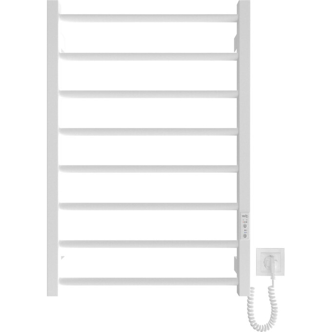 Электрический полотенцесушитель Hygge Family Leeds 6.1.0802.06.WM (530x770 см, белый матовый, с программатором), Доступные размеры: 530 x 770, Цвет производителя: белый матовый, фото 2
