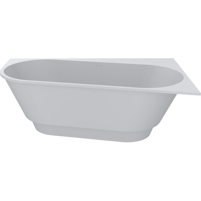 Каменная ванна Miraggio Layla CR Mirasoft 8814296 (180x114 см, белая матовая, правая), Доступные размеры: 180 x 114 R, фото 3