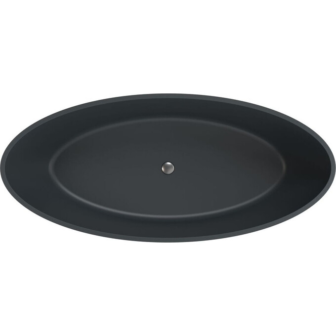 Мраморная ванна Miraggio Madonna Miramarble Matt Full RAL 8814340 (180x80 см, серая матовая, отдельностоящая), Технология производства: Miramarble Full RAL, Цвет производителя: темно-серый матовый, фото 3