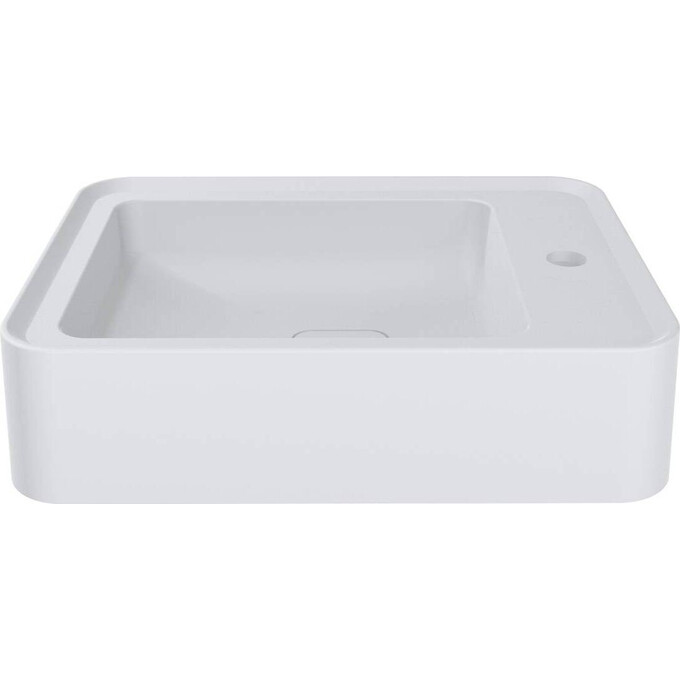 Раковина Miraggio Marrakesh 380 L Mirasoft 8814259 (51x38 см, біла матова), Доступні розміри: 51 x 38 L, Технологія виробництва: Mirasoft Technology, Колір виробника: білий матовий, фото , изображение 3