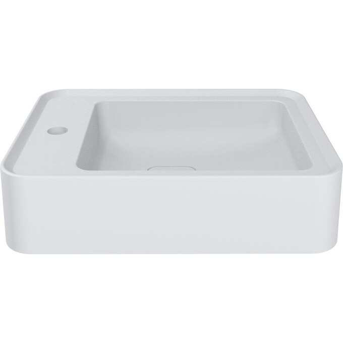 Раковина Miraggio Marrakesh 380 R Miramarble Matt 8814255 (51x38 см, біла матова), Доступні розміри: 51 x 38 R, Технологія виробництва: Miramarble Matt, Колір виробника: білий матовий, фото , изображение 3