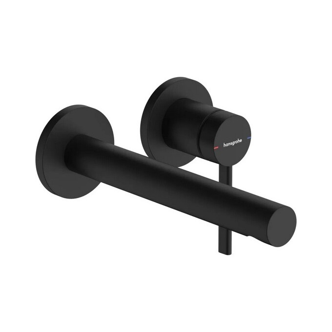 Зовнішня частина змішувача прихованого монтажу Hansgrohe Zesis S Black Matt 74750670 (чорна матова), Колір виробника: чорний матовий, фото 