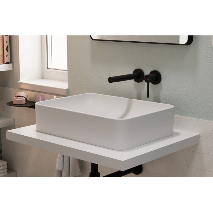 Зовнішня частина змішувача прихованого монтажу Hansgrohe Zesis S Black Matt 74750670 (чорна матова), Колір виробника: чорний матовий, фото , изображение 2