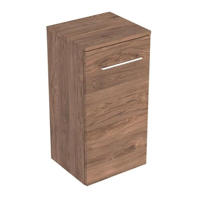 Шафка у ванну Geberit Selnova Square Dark Walnut 501.274.00.1 (33 см, темний горіх, підвісна), фото 