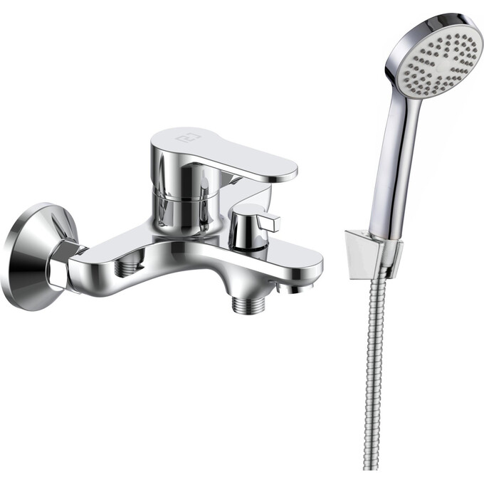 Змішувач для ванни RJ Venus Chrome RJFA092-02CH (з лійкою та шлангом), фото 