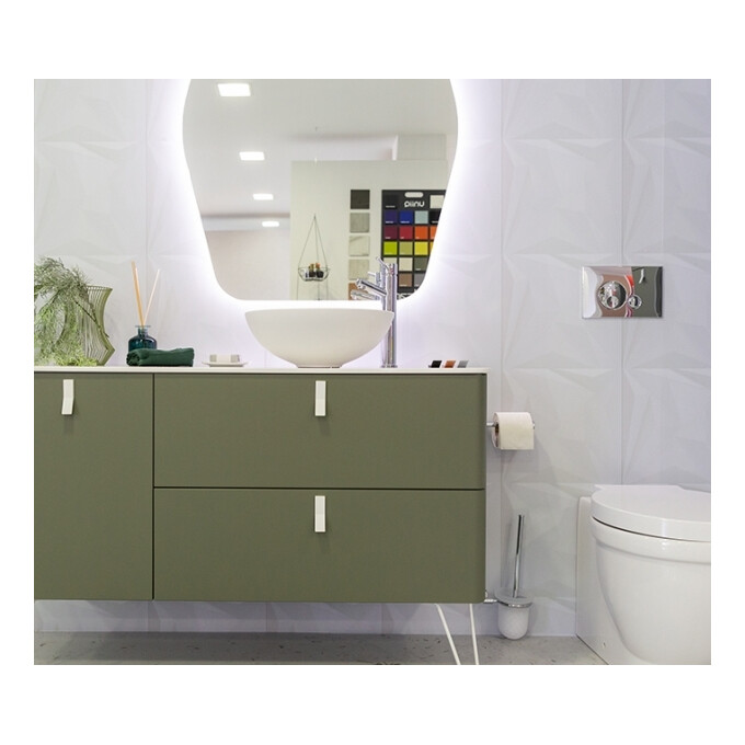 Клавіша змиву Oli Globe 152950 (хром), Колір виробника: хром, фото , изображение 2