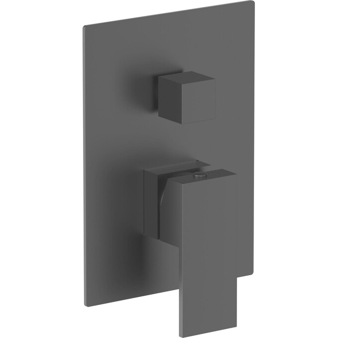 Смеситель скрытого монтажа для ванны Volle Pardo De La Noche 1548.030204 (черный матовый, внутренняя часть в комплекте), фото 